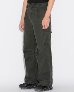 Wide Leg Cargo Trousers
