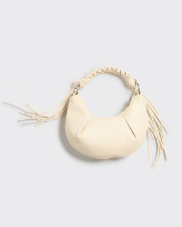 Leather Bag with Tassels