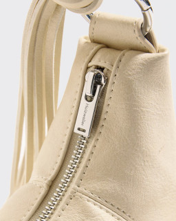 Leather Bag with Tassels