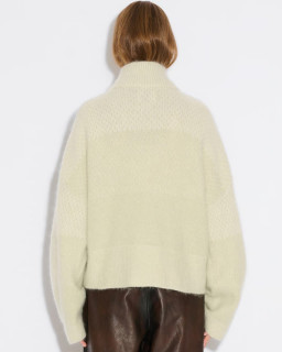 Green Wool Cardigan