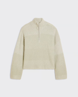 Green Wool Cardigan