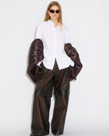 Oversized Loose Fit Cotton Shirt