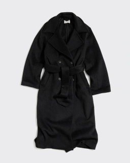 Classic Black Trench Coat