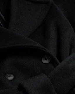 Classic Black Trench Coat