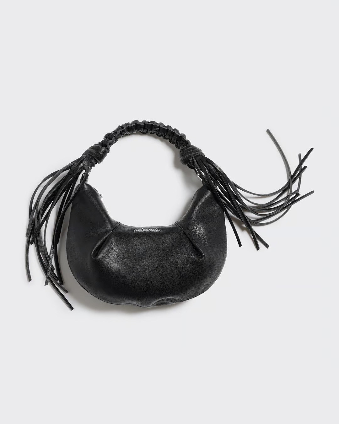Leather Bag with Tassels Leather Bag with Tassels