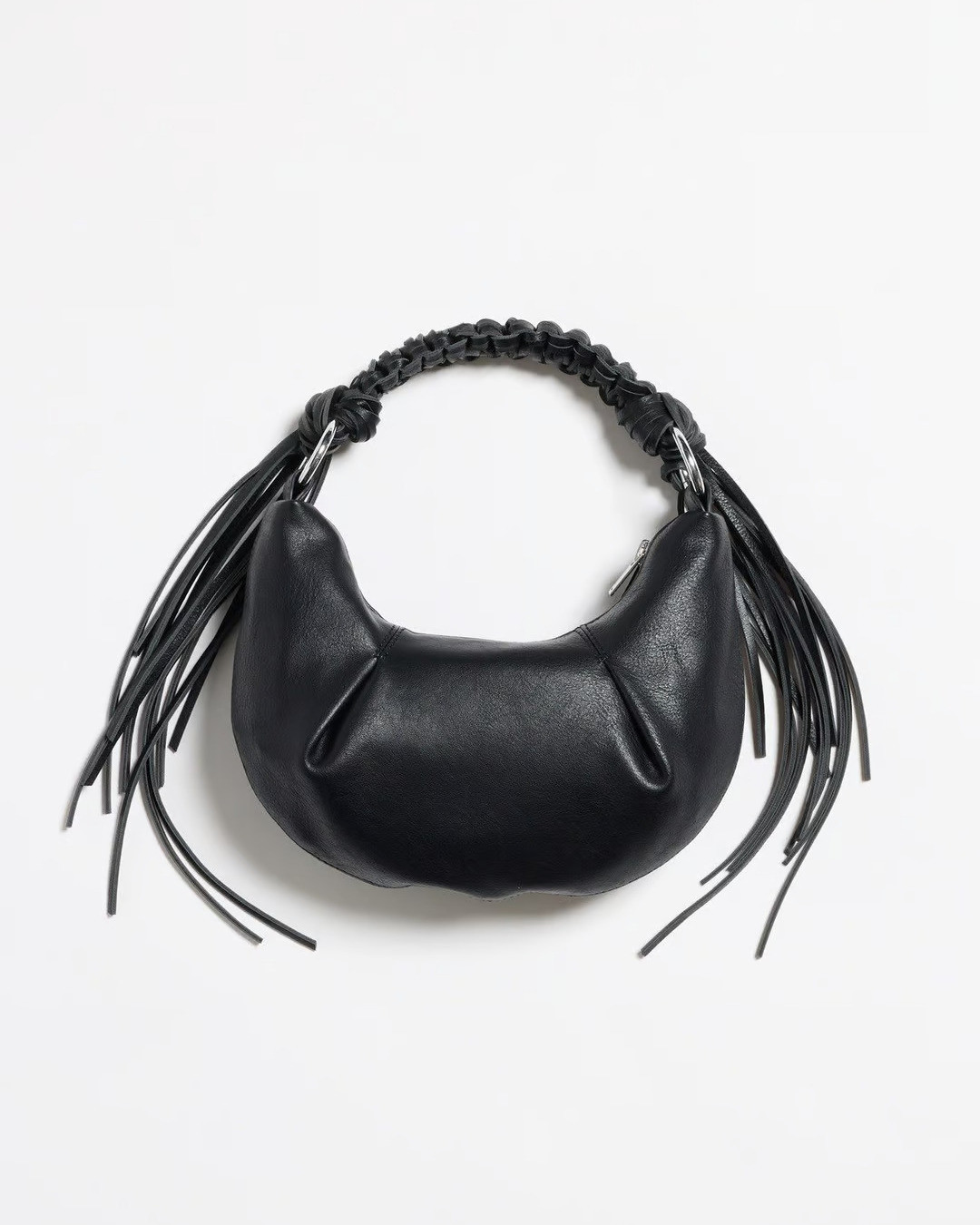 Leather Bag with Tassels Leather Bag with Tassels
