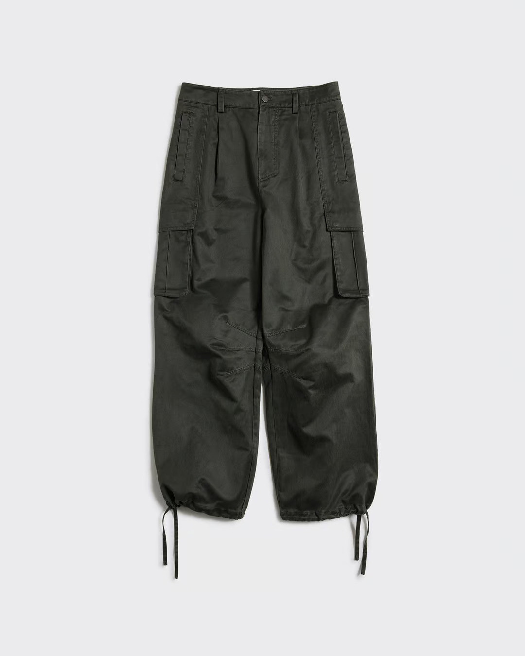 Wide Leg Cargo Trousers Wide Leg Cargo Trousers