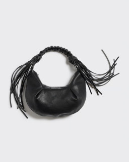 Leather Bag with Tassels