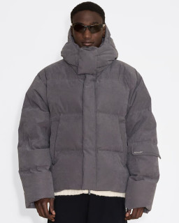 Extreme Oversized Grey Puffer Jacket