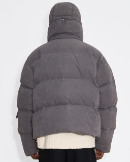Extreme Oversized Grey Puffer Jacket