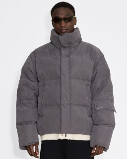 Extreme Oversized Grey Puffer Jacket